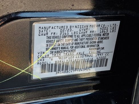 Certified 2023 Nissan Sentra SV w/ All-Weather Package FWD image 26