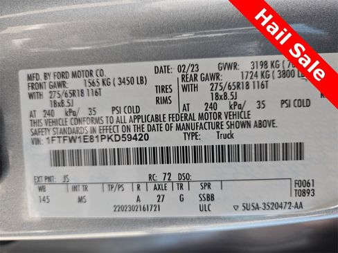 Used 2023 Ford F150 XLT image 33