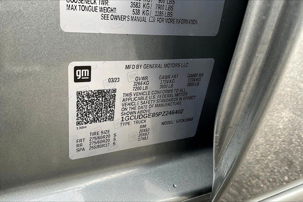 Used 2023 Chevrolet Silverado 1500 LTZ AWD/4WD image 23