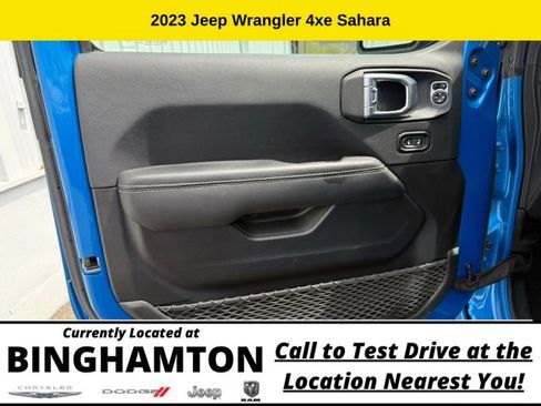 Used 2023 Jeep Wrangler Unlimited Sahara w/ Cold Weather Group AWD/4WD image 10