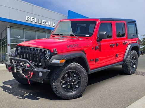 Used 2022 Jeep Wrangler Unlimited Sport AWD/4WD image 1