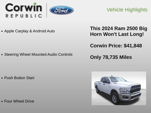 Used 2024 RAM 2500 Big Horn image 6