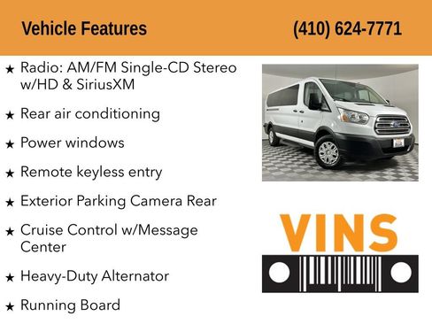Used 2019 Ford Transit 350 XLT RWD image 5