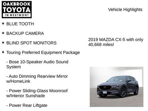 Used 2019 MAZDA CX-5 Touring image 7