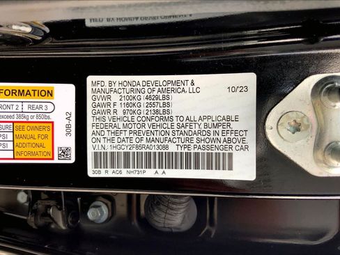 Used 2024 Honda Accord Touring image 35