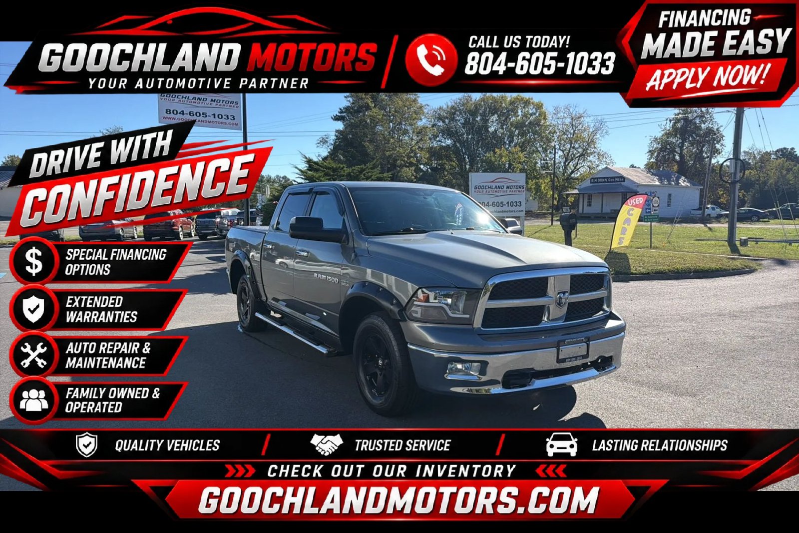 Used 2012 RAM 1500 Classic SLT w/ Protection Group AWD/4WD image 1
