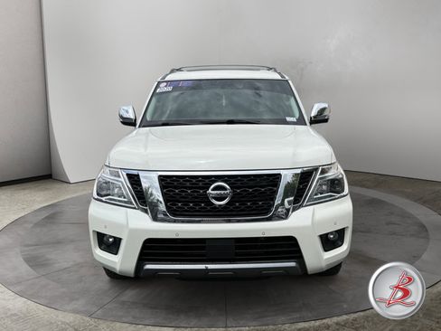 Used 2020 Nissan Armada Platinum w/ Captain's Chairs Package AWD/4WD image 2