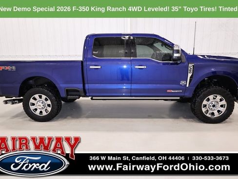 New 2026 Ford F350 King Ranch w/ Chrome Package AWD/4WD image 1