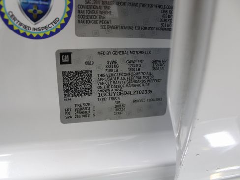 Used 2020 Chevrolet Silverado 1500 LTZ w/ LTZ Convenience Package image 40