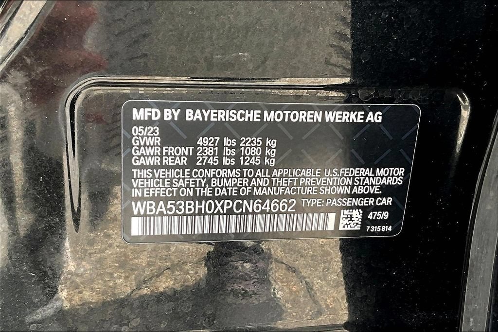 Used 2023 BMW 530i w/ M Sport Package RWD image 19