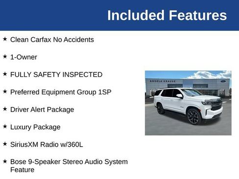 Used 2022 Chevrolet Tahoe RST w/ Luxury Package AWD/4WD image 5