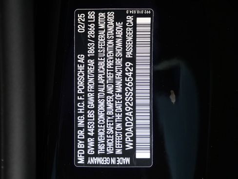 Used 2025 Porsche 911 Turbo AWD/4WD image 33