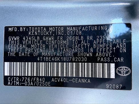 Used 2008 Toyota Camry LE image 33