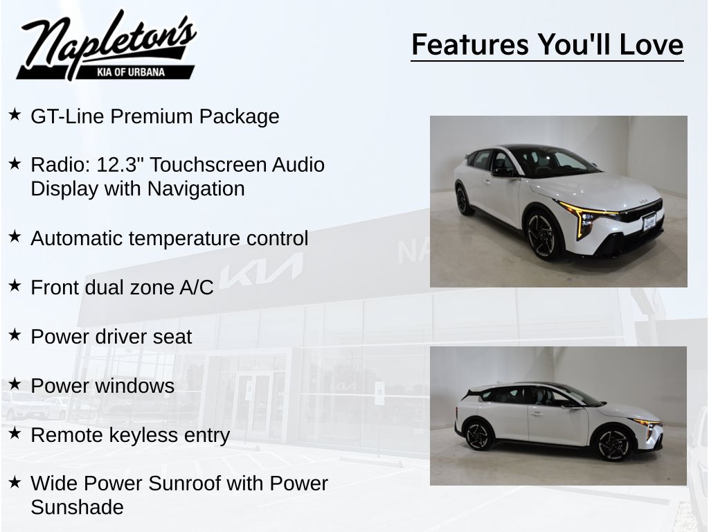 New 2026 Kia K4 GT-Line w/ GT-Line Premium Package FWD image 6