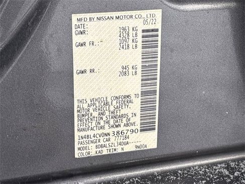 Used 2022 Nissan Altima 2.5 SR image 28