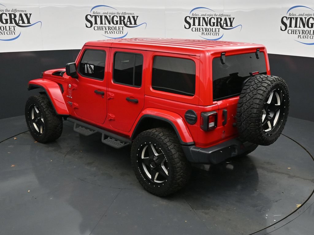 Used 2020 Jeep Wrangler Unlimited Sahara AWD/4WD image 22