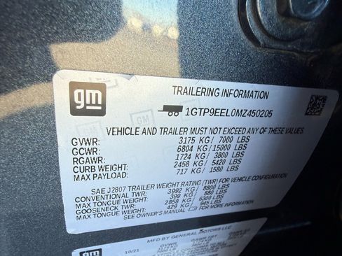 Used 2021 GMC Sierra 1500 AT4 image 17