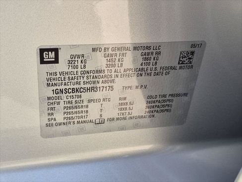 Used 2017 Chevrolet Tahoe LT RWD image 28