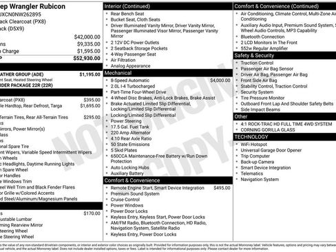 Used 2022 Jeep Wrangler Rubicon w/ Cold Weather Group image 16