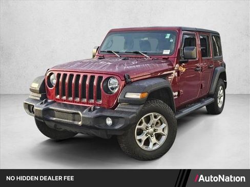 Used 2021 Jeep Wrangler Unlimited Sport AWD/4WD image 1