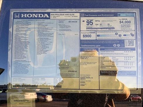 New 2026 Honda Prologue Elite image 19