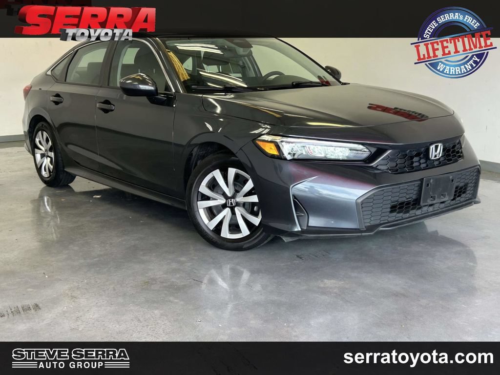 Used 2025 Honda Civic LX image 1