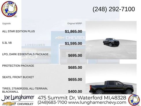 New 2026 Chevrolet Silverado 1500 RST w/ All Star Edition Plus AWD/4WD image 12