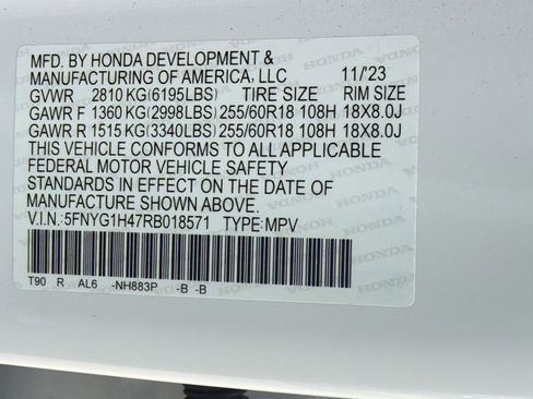 Used 2024 Honda Pilot EX-L image 19