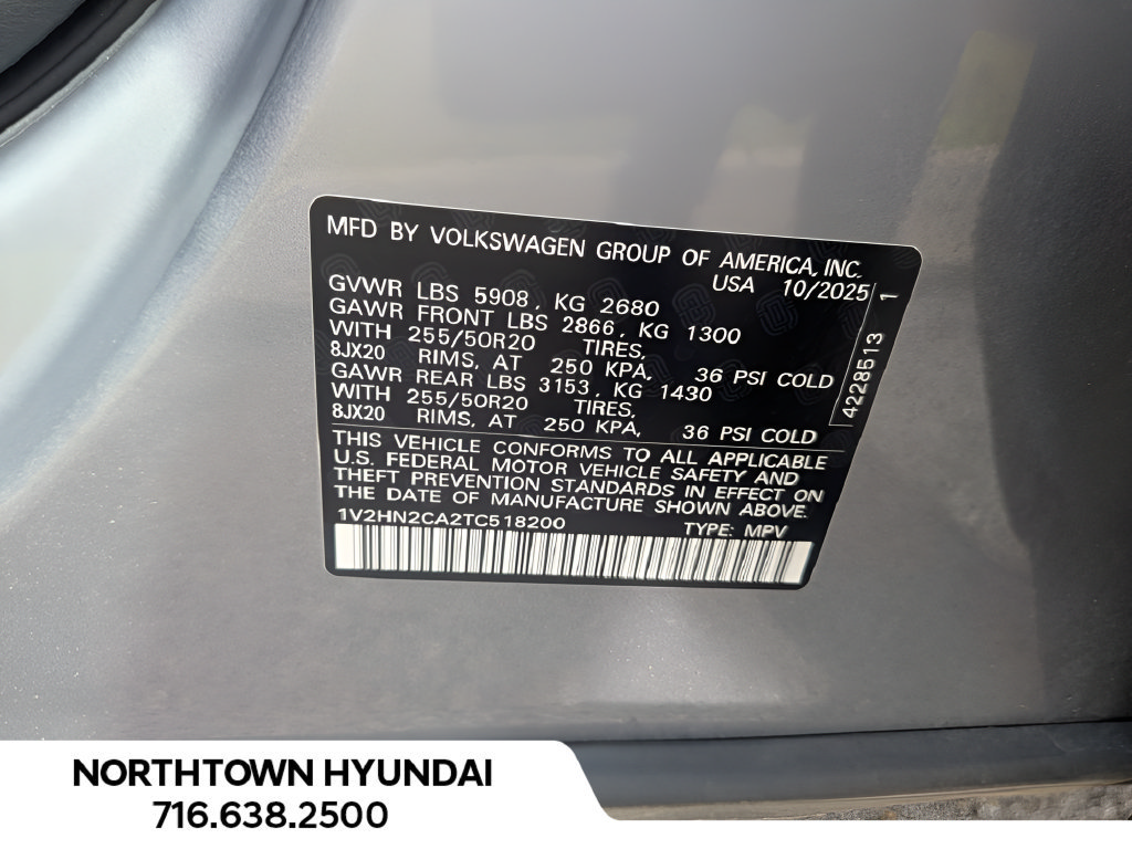 Used 2026 Volkswagen Atlas SE AWD/4WD image 37