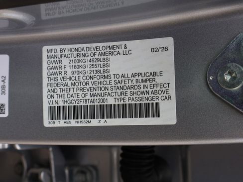 New 2026 Honda Accord Sport image 42