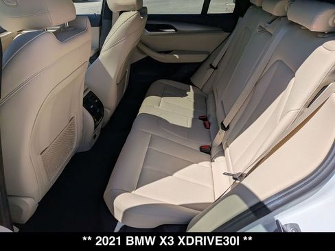 Used 2021 BMW X3 xDrive30i w/ M Sport Package AWD/4WD image 3