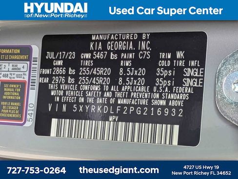 Used 2023 Kia Sorento SX AWD/4WD image 46