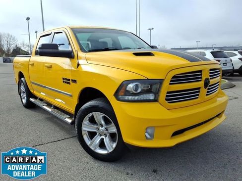 Used 2016 RAM 1500 Sport w/ Stinger Yellow Sport Package image 1