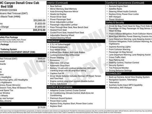 Used 2025 GMC Canyon Denali image 8