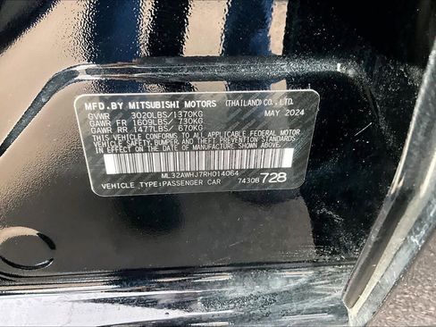 Used 2024 Mitsubishi Mirage Black Edition image 33