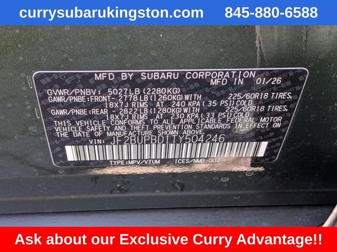 New 2026 Subaru Outback Premium w/ Premium/Limited Plus Package AWD/4WD image 8
