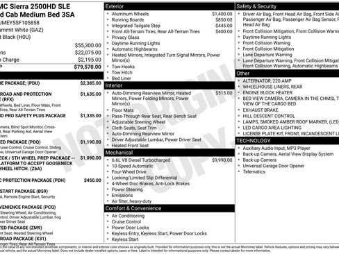 Used 2025 GMC Sierra 2500 SLE w/ SLE Value Package; AWD/4WD image 8