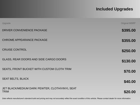 Used 2024 Chevrolet Express 2500 w/ Driver Convenience Package image 4