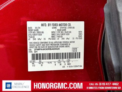 Used 2024 Ford Edge Titanium image 37