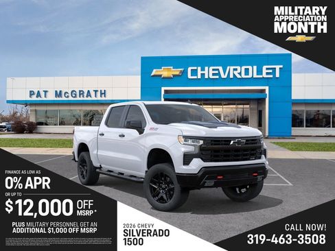 New 2026 Chevrolet Silverado 1500 LT Trail Boss AWD/4WD image 1