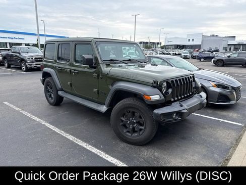 Certified 2021 Jeep Wrangler Unlimited Sport AWD/4WD image 3