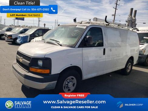 Used 2014 Chevrolet Express 2500 Van Cargo w/ Cold Climate Package image 1