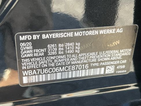 Used 2021 BMW M760i xDrive AWD/4WD image 28