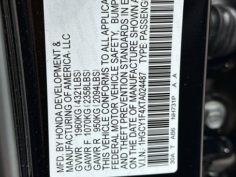 New 2026 Honda Accord SE image 29