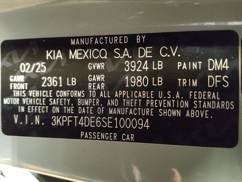Used 2025 Kia K4 FWD image 33