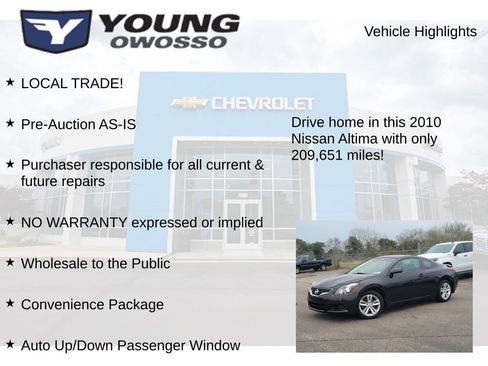 Used 2010 Nissan Altima 2.5 S w/ Convenience Pkg image 7