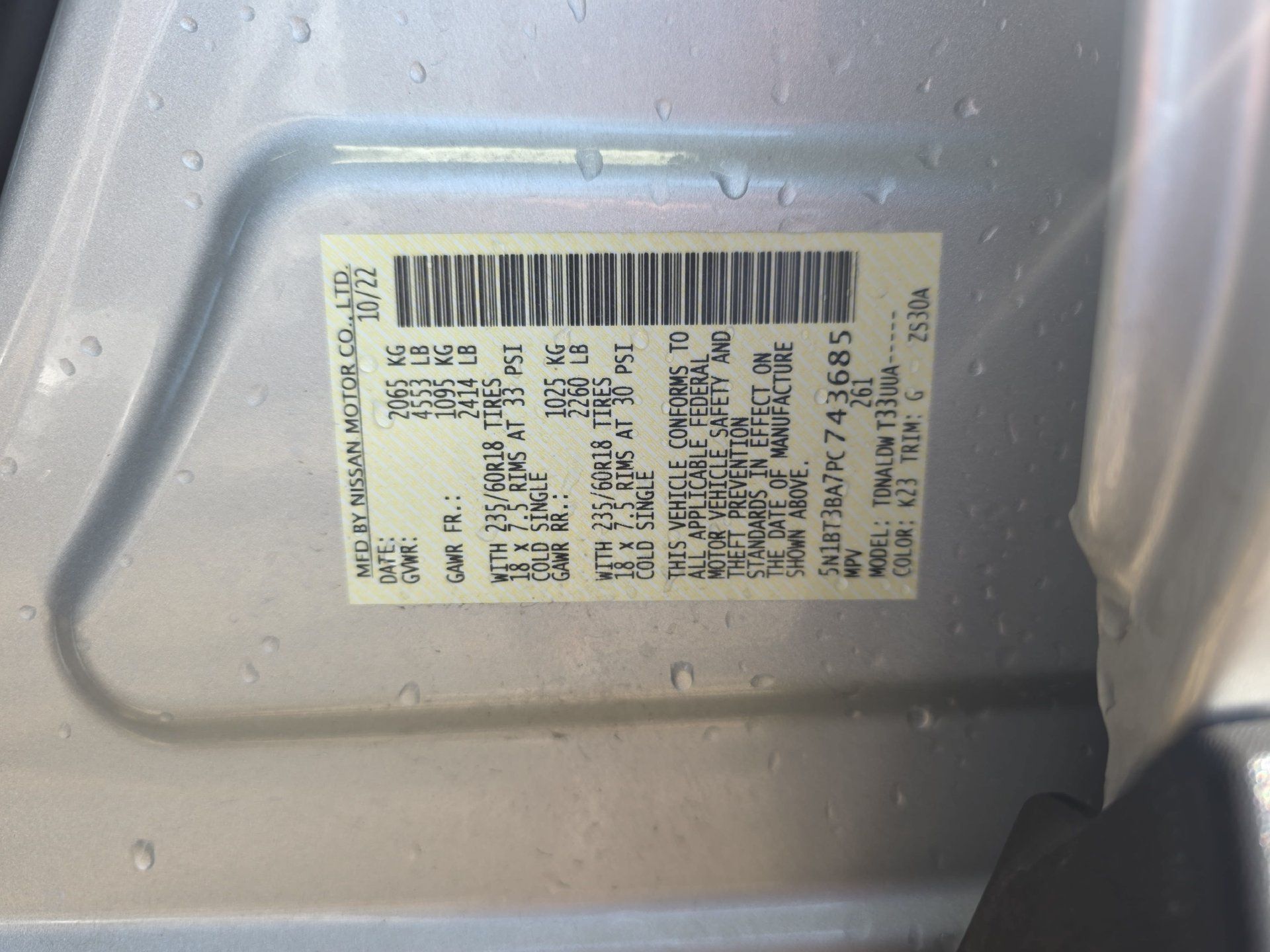 Used 2023 Nissan Rogue SV FWD image 32