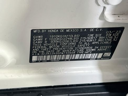 Used 2023 Honda HR-V LX image 29