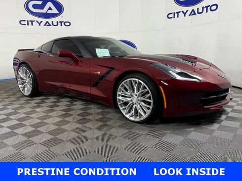 Used 2017 Chevrolet Corvette Stingray Coupe w/ 1LT image 1