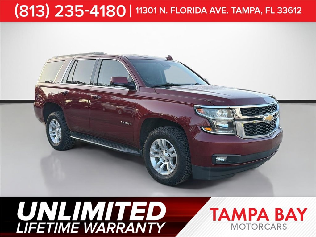 Used 2019 Chevrolet Tahoe LT w/ Luxury Package RWD image 1